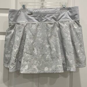 Women's Lululemon Stone Grey Tennis Skort